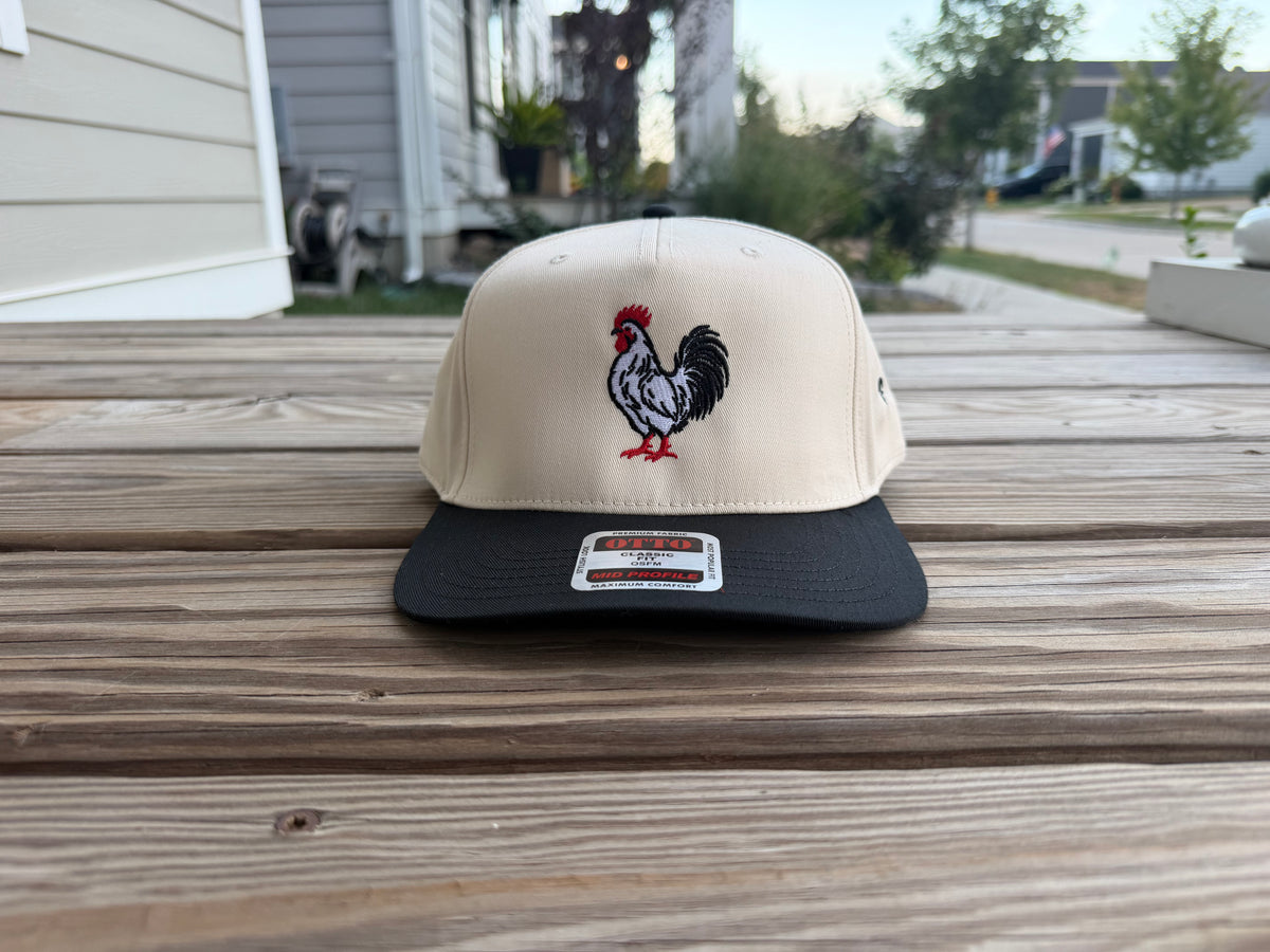 Die Bosnian Longcrower 5-Panel-Cap Stickerei | Lilie