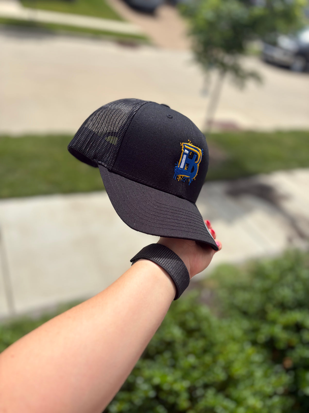 BiH Graffiti Interlock Trucker Cap Embroidery | Ljiljan