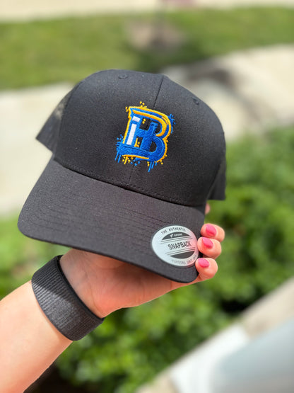 BiH Graffiti Interlock Trucker Cap Embroidery | Ljiljan