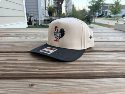 Die Bosnian Longcrower 5-Panel-Cap Stickerei | Lilie