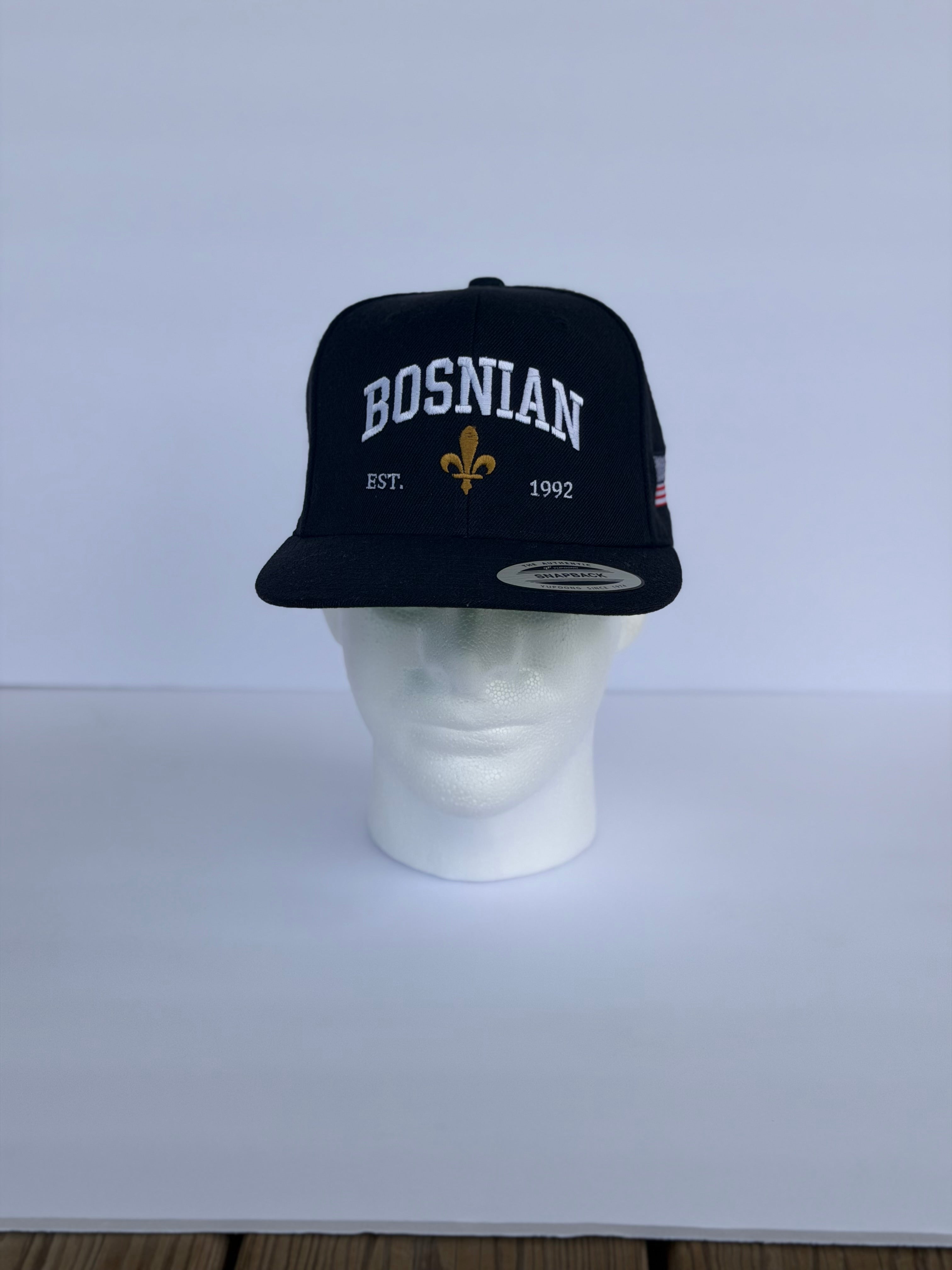 Bosnian Snapback Hat Embroidery | Ljiljan