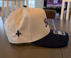 Babo Mid-Profile Baseball Cap - Navy Embroidery | Ljiljan