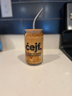 "Ćejf" Aesthetic Can-Shaped Glass