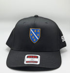 Flag of BiH (1992–1998) Mid-Profile Baseball Cap Embroidery | Ljiljan