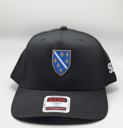Flag of BiH (1992–1998) Mid-Profile Baseball Cap Embroidery | Ljiljan
