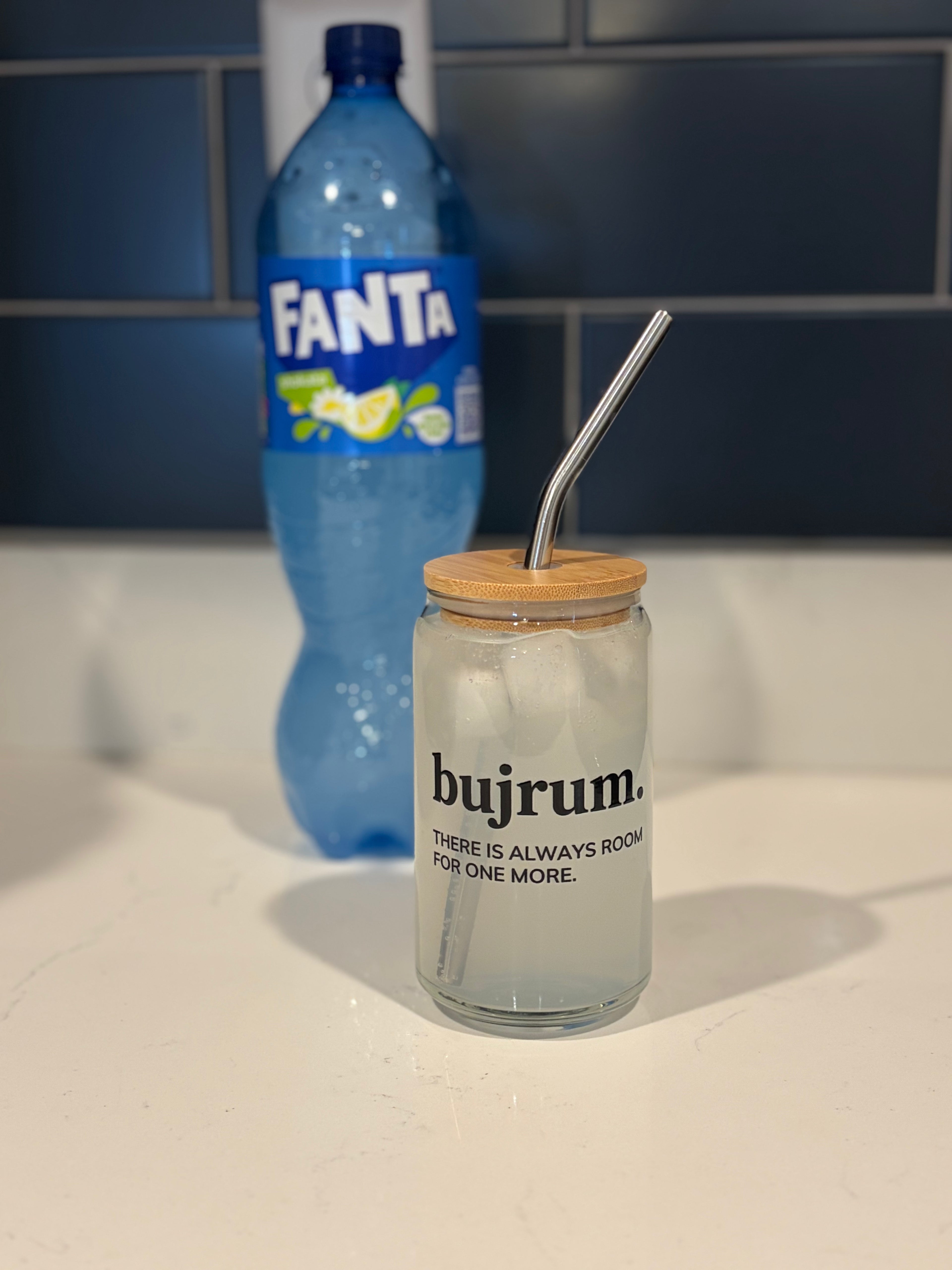 "Bujrum" Aesthetic Can-Shaped Glass