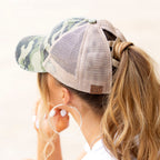 CC Criss-Cross Ponytail Caps