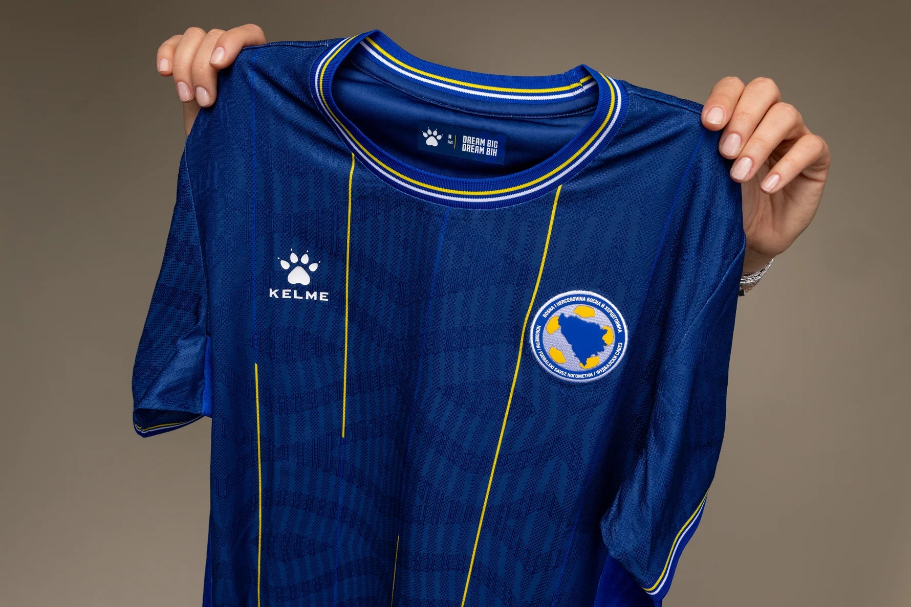 BOSNIA & HERZEGOVINA 2026 WORLD CUP HOME JERSEY - PLAYER VERSION