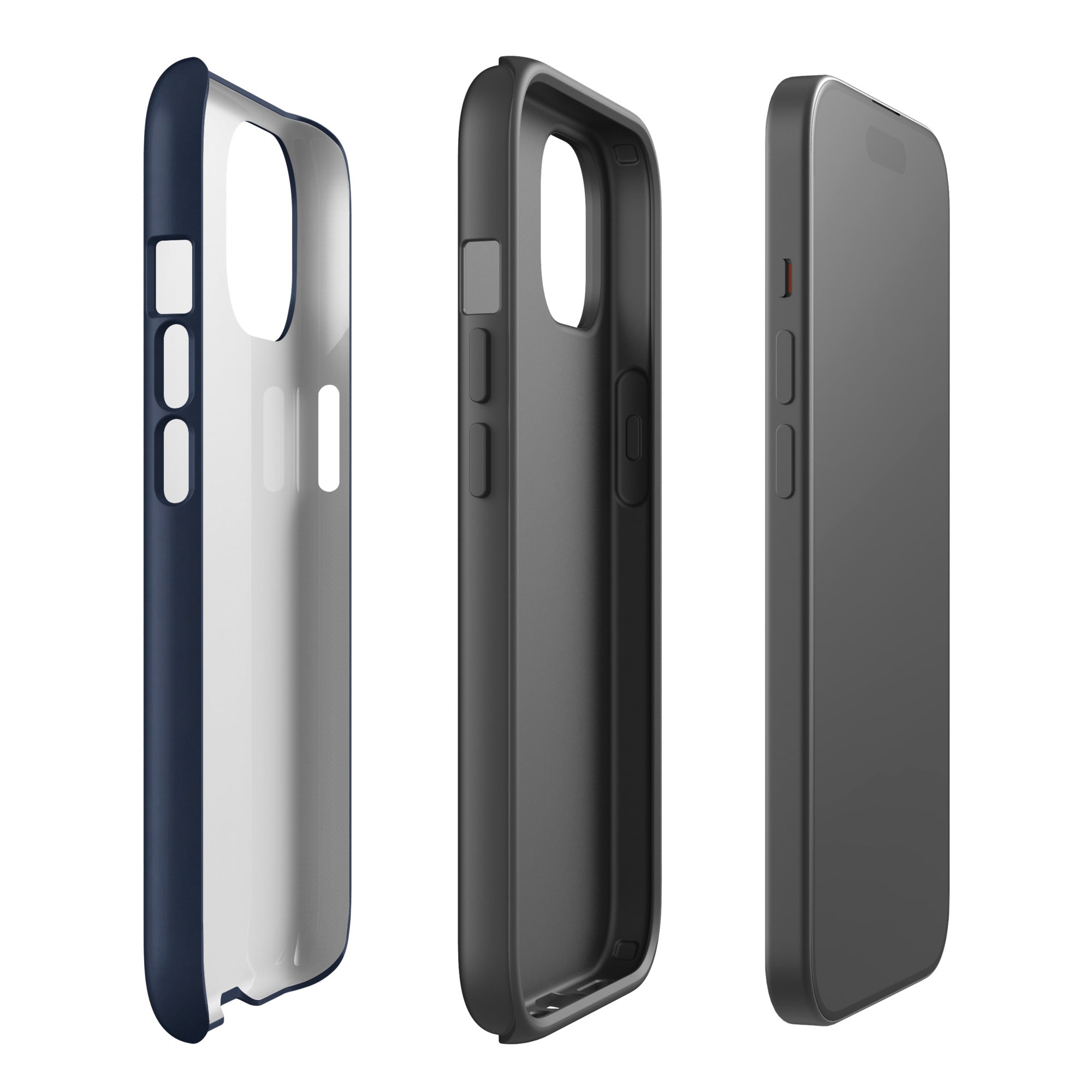 Bosna Midnight Carbon: Precision Graphic – Tough Case for iPhone®
